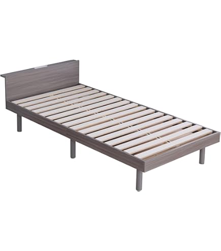 Amazon｜ベッドフレーム シングル すのこ ベッド ベッドフレーム