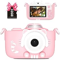 Amazon.co.jp: 子供用 デジタルカメラ トイカメラ 前後4000万
