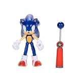 ソニック・ザ・ヘッジホッグ 4インチ ソニックアクションフィギュア ブルーチェックポイントアクセサリー付き対象年齢3歳以上(セガ公式ライセンス)
