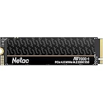 Amazon | Netac M.2 NVMe SSD 2TB PCIe Gen 4×4 最大7300MB/s 放熱
