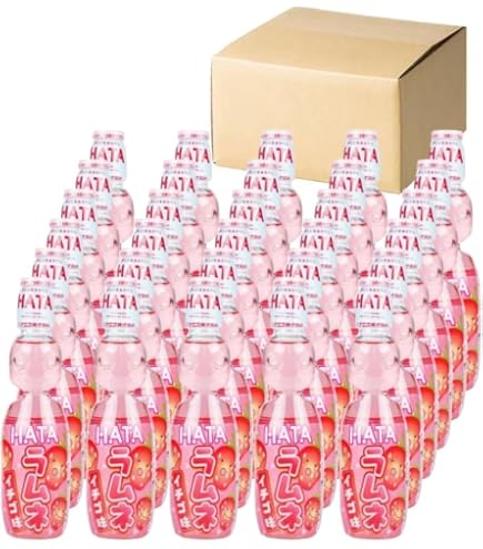 Amazon.co.jp: 60本セット ボトルラムネ ハタ鉱泉 PET (ビー玉入