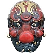 大天狗マスク　能面　樹脂　コスプレ　サバゲー　ミリタリーマスク　インテリア置物 Amazon.co.jp: 大天狗マスク 能面 樹脂 コスプレ サバゲー