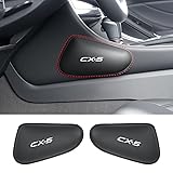 CX-5 専用 車用 膝パッド 膝 サポーター 肘クッション 抗疲労 新型 CX5 に適用 カスタム アクセサリー 内装パーツ ニーパッド 肘掛け クッション 肘置き 車 カー用品 便利グッズ 車内（ブラック 1対）