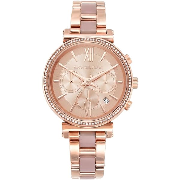 MICHEAL KORSの腕時計 Amazon | Michael Kors Women's Sofie MK6576 Rose-Gold