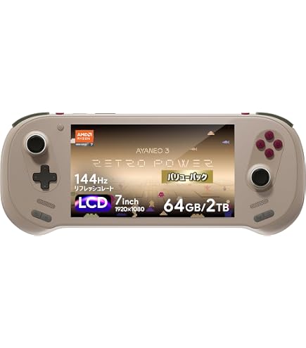 Amazon.co.jp: AYANEO AIR 1S NES版 国内正規版（Ryzen 7 7840U/32GB