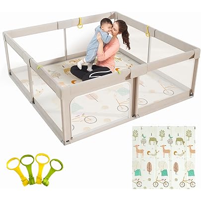 Amazon.co.jp: 大阪熊 ベビーサークル ベビーフェンス 120x160x65cm