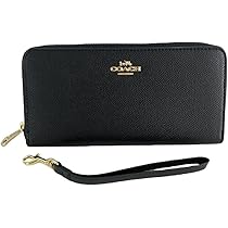 未使用級✨COACH ショルダー ウォレット 長財布 斜めがけ レザー ブラック Amazon | [COACH] レザー ジップアラウンド ウォレット