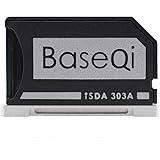 BaseQi iSDA 高精度 アルミニウム製 MicroSD カード アダプター (Macbook Pro 13" Retina)