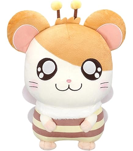 Amazon.co.jp: とっとこハム太郎 みつばち BIG ぬいぐるみ 全2種 約28