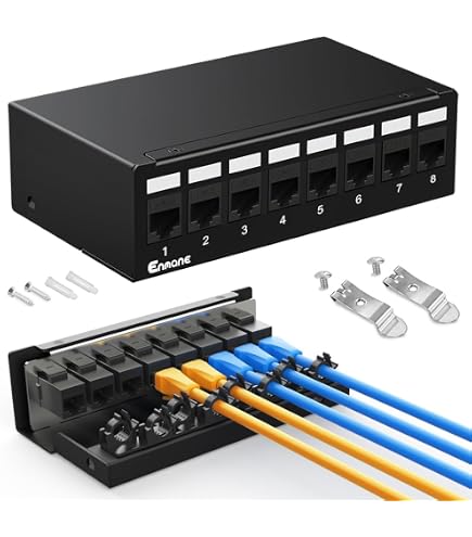Panel Matrix Cables Cable Management Panel Networx 32-Port Coaxial Patch Panel - F ...