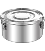 Amazon｜日東金属工業 18-8 密閉容器(キャッチクリップ)吊付 CTB 18cm