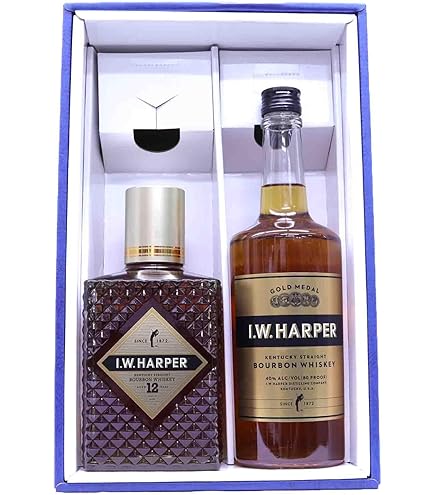 Amazon.co.jp: IWハーパー ゴールド メダル デコレーションボトル700ml