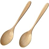 kicoriya 2本セット 木製 カレー スプーン ディナースプーン