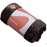AQUA (アクア) mofua 毛布 ブランケット シングル 冬用 ブラウン +2℃ 発熱タイプ Heatwarm 軽量 あったか モフア プレミアムマイクロファイバー 吸湿発熱素材 ふわふわ 手放せない心地よさ 洗濯機OK （旧社名：ナイスデイ）