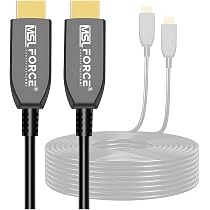 Amazon | 日本の中小企業 8K@60Hz 光ファイバー hdmi 2.1 ケーブル