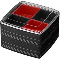 Amazon.co.jp: HAKOYA 15.0重箱用仕切り小鉢4個セット 赤 56009 : 産業