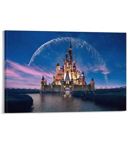 Amazon.co.jp: アートパネル ディズニー ミッキーマウス ディズニー 城