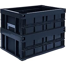 Amazon | 松本産業 折りたたみコンテナ 110L ( ブラック )( 110BL