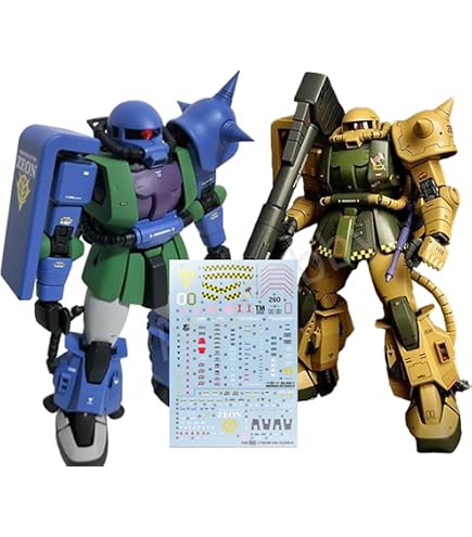 Amazon | MG ガンダムベース限定 ザクキャノン ZガンダムVer. デカール