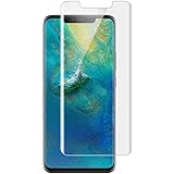 For Huawei Mate 20 Pro ガラスフィルム ファーウェイ Mate 20 Pro 保護フィルム ケース 3D Touch対応 撥油性 超耐久 高光沢 超薄型 液晶 防塵 防滴 薄型 硬度9H 指紋防止 衝撃吸収 飛散防止 貼り付け簡