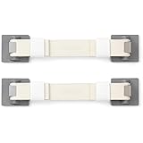 サンワダイレクト 冷蔵庫 地震対策ストッパー 転倒防止 穴あけ不要 接着テープ設置 震度6強相当対応 200-QL009