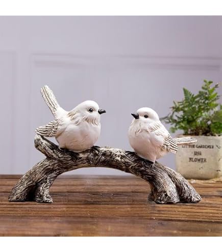 Amazon.co.jp: Melrose 85859 枝の上の鳥 置物 長さ11インチ : Home