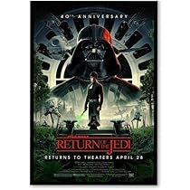 Amazon.co.jp: 【フレーム付-黒-】 映画ポスター スターウォーズ