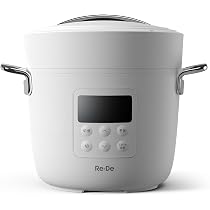 Amazon | Re・De Pot (リデポット) 電気圧力鍋 2L White ホワイト リデ
