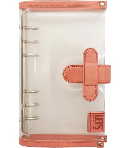 Amazon.co.jp: LETS STATIONERY GOODS クリア システム手帳 バイブル