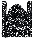 バディバディ BuddyBuddy くるみケット 星柄ブラック 珊瑚フリース(裏地/ボアフリース) Z5039