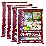 【まとめ買い】クレマチスの土 12L×4袋