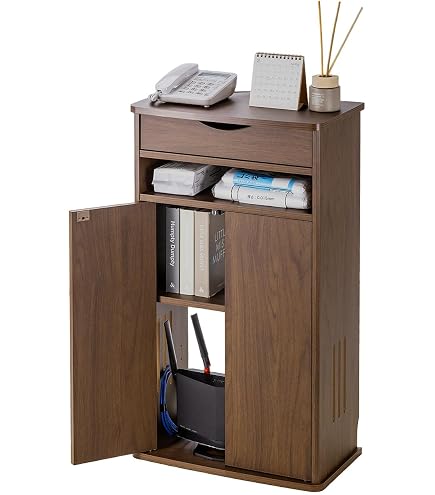 Amazon｜家具工場直販 家具ファクトリー 完成品 電話台 FAX台 日本製