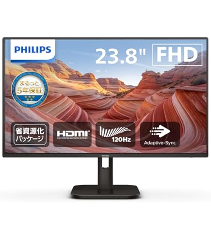 Amazon.co.jp: Philips(フィリップス) 23.6型ワイド液晶ディスプレイ