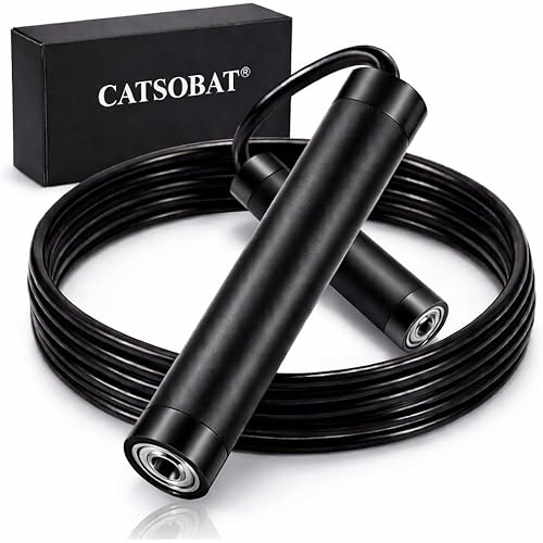 【加重×効率】縄跳び トレーニング用 跳躍競技用 加重モデル 重さ調整可 本格JUMP ROPE 筋トレ 有酸素運動 ダイエット 脂肪燃焼 体幹強化 自宅トレ【メーカー30日保証付き】