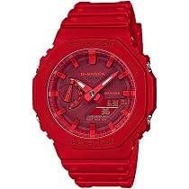 G-Shock GA-2100-4A Red One Size : Amazon.com.au: Clothing, Shoes \u0026  Accessories