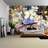 wall26 – 自己粘着壁紙大壁壁画シリーズ 100"x144" WMR-WP-X-D858-100x24x6