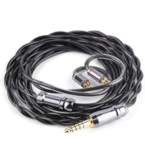 Amazon | BQEYZ Winter HIFIイヤホンケーブル Rime OCC 銀メッキ