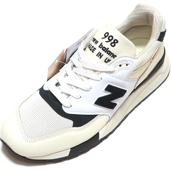 Amazon | [ニューバランス] 998 TI U998 U998TI WHITE BLACK