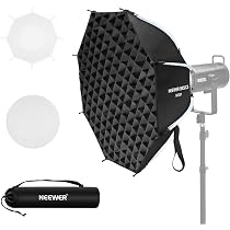Amazon | NEEWER BASICS 65cm 八角形ソフトボックス クイックリリース