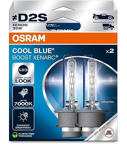 OSRAM D1S 35W 66140CBI 5500K クールブルー インテンス キセノン HID ヘッドライト電球 1個 Amazon | OSRAM(オスラム) D1S 35W 5500K HID交換用バーナー COOL BLUE