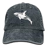 大人 デニム キャップサメ 大人気 ダンスの帽子 キャップ 通気性良好 紫外線対策 日よけ 小顔効果 プリント付き 無地 ライトブルー