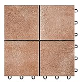 TOTO 屋外用ジョイントタイル バーセア MUシリーズ 10枚セット 150角 ベイクシェンナ AP15MU02UFJ10P (15MU0210)