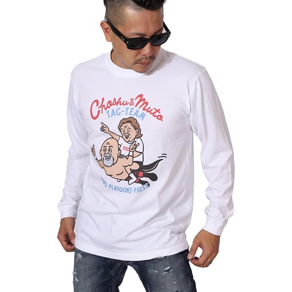 長州力 長州力(ちょうしゅうりき)長袖Tシャツ chlt-2209