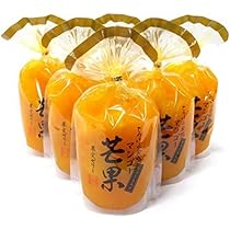 Amazon.co.jp: サンヨー堂果実ゼリー 350g×6袋 (マンゴー350g