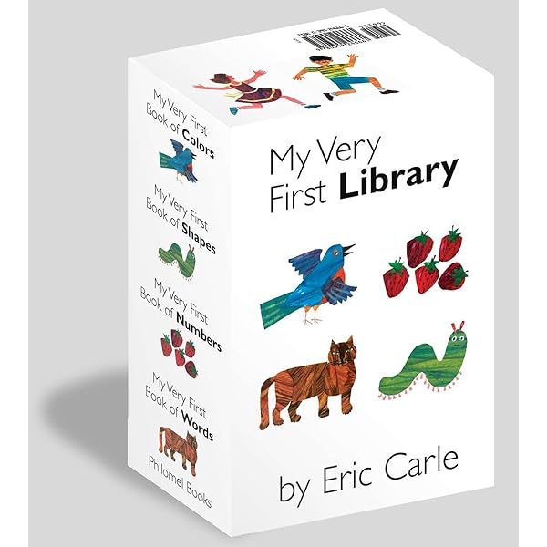 The ERIC CARLE Library 新品未開封 艾瑞克·卡尔精选故事集英文原版Eric Carle Library 低幼童书纸板