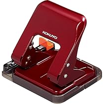 Amazon | コクヨ(KOKUYO) 穴あけパンチ 2穴 ラクアケ 用紙サイズガイド