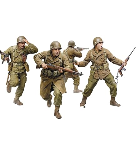 Amazon | マスターボックス 1/35 アメリカ 空挺部隊兵士1944年 3体
