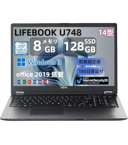 Amazon.co.jp: 【整備済み品】 【今だけメモリ16GB】富士通ノート