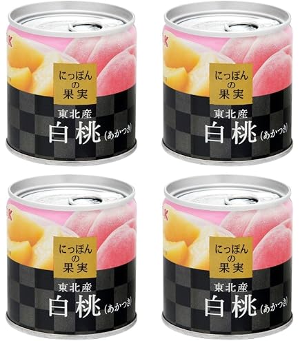 Amazon | フルーツマーケット 白桃 4号缶 425g 6缶セット 賞味期限