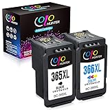 [Colohunter] Canon(キャノン)用BC-365XL+BC-366XL（ブラック+カラー) 2個セット 365+366 大容量 残量表示付【対応機種】PIXUS TS3530